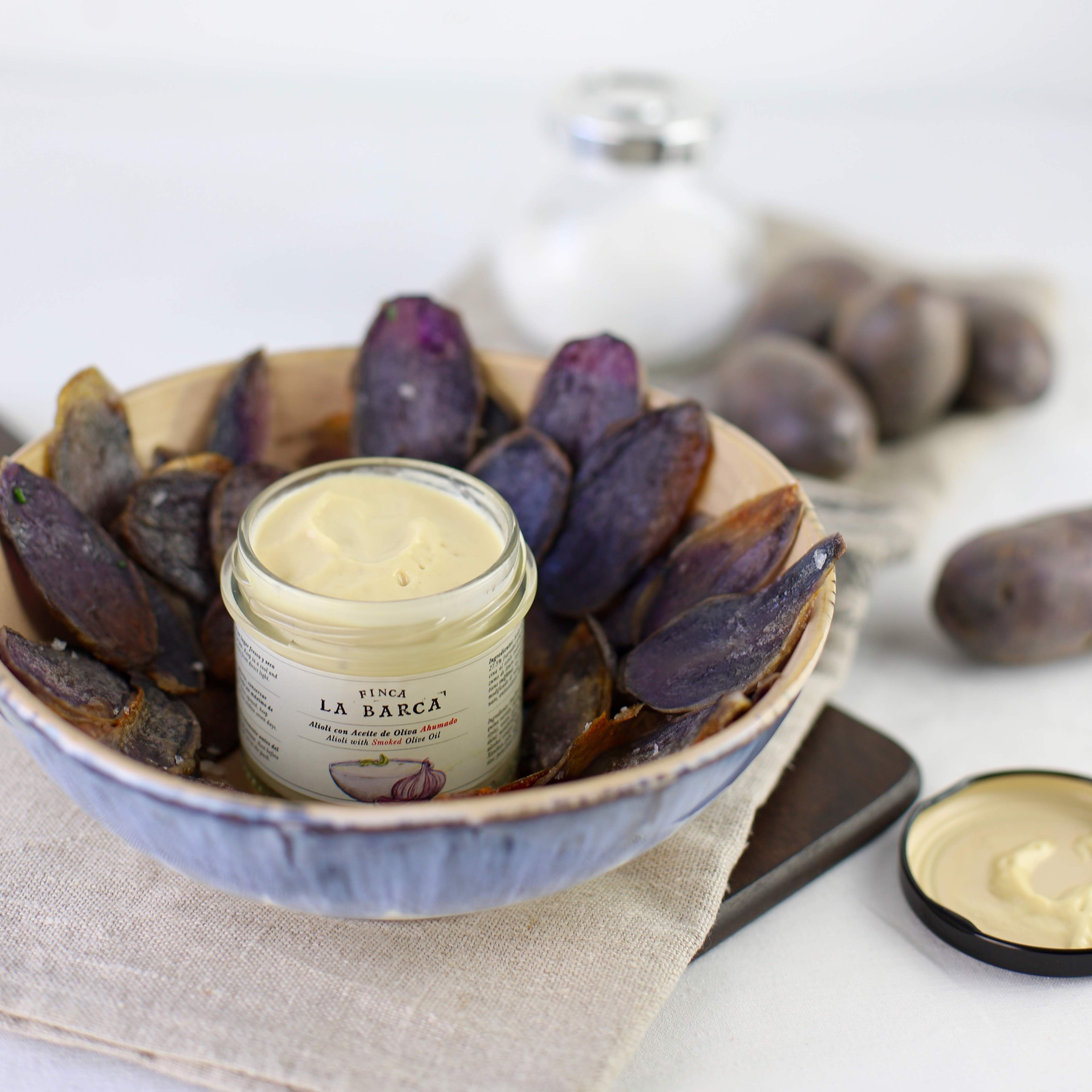 Aioli met gerookte olijfolie Finca La Barca 120 ml