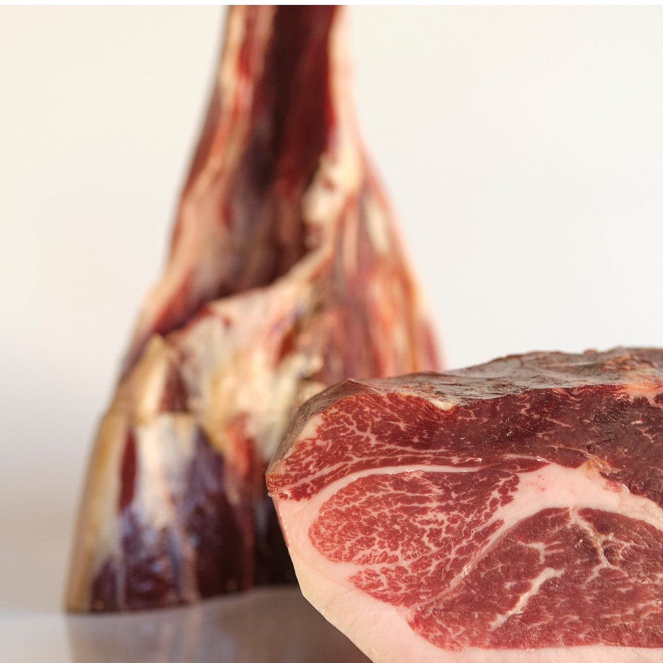 Ontbeende Iberico ham - Jamon Iberico