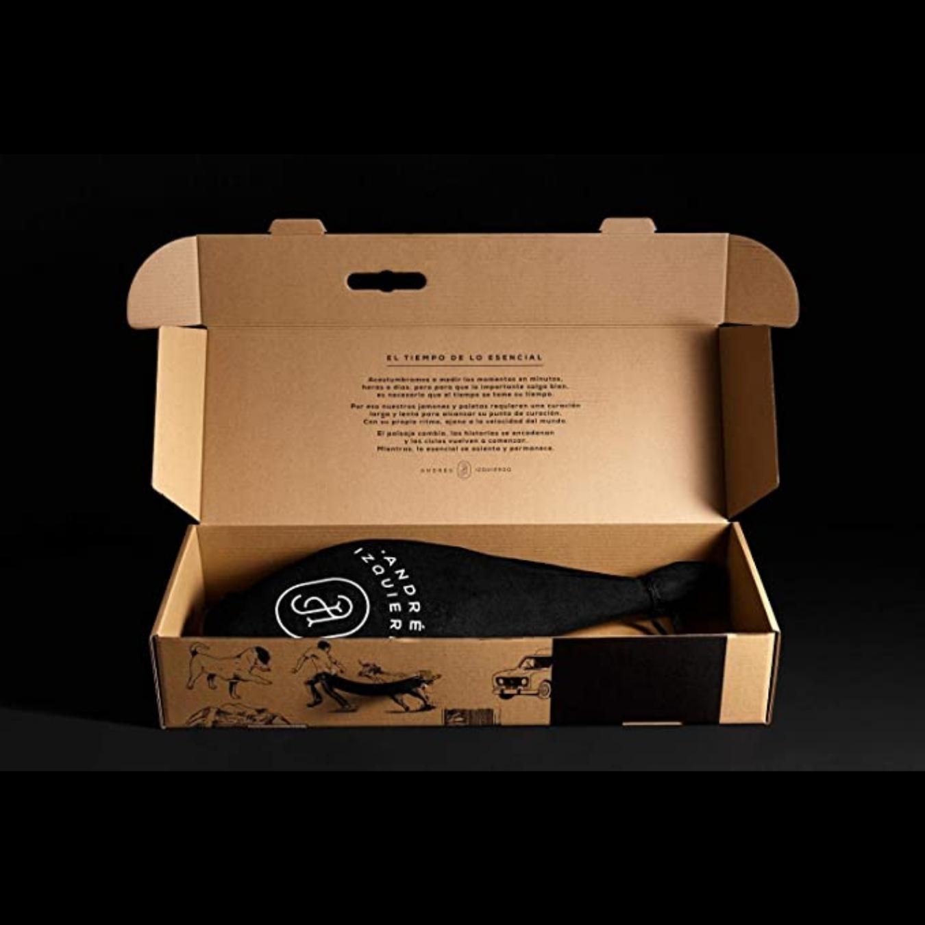 Spaanse ham Jamon Duroc in cadeaudoos ca. 8 kg