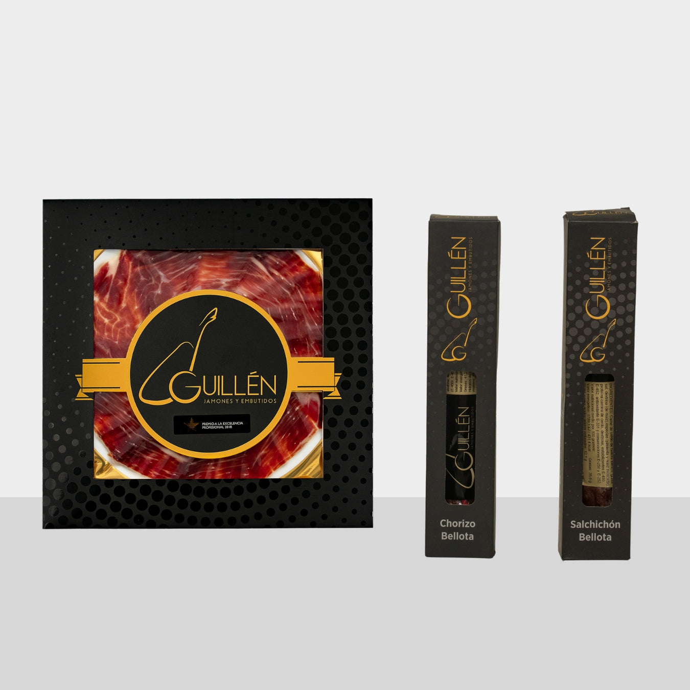 Iberico Bellota combo - Jamón Pata Negra, Chorizo & Salchichon Bellota