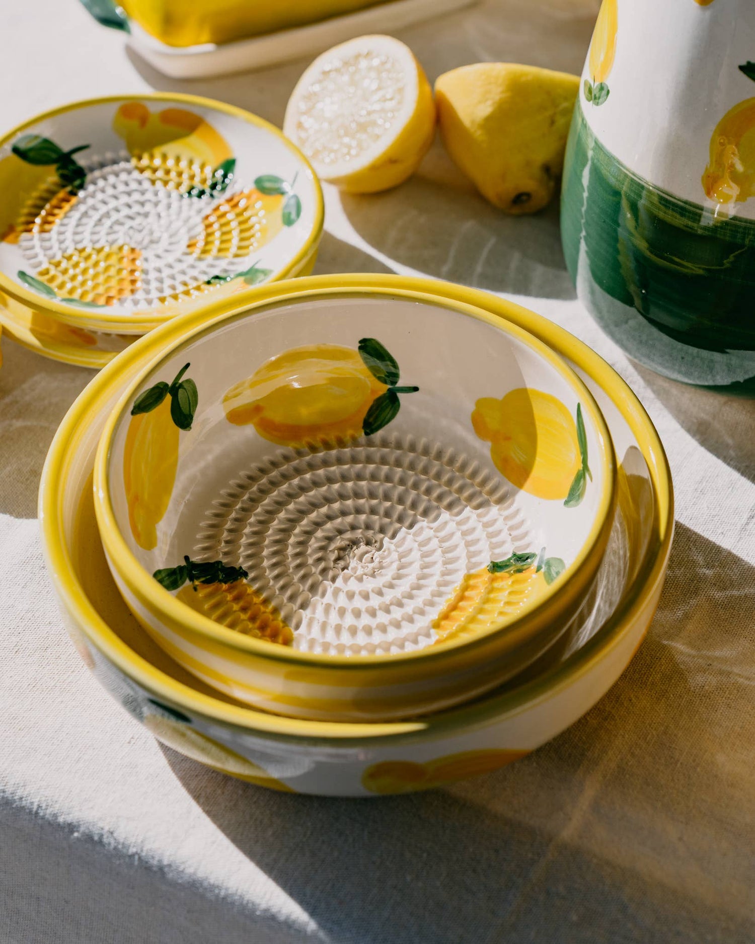 Raspbord / raspkom Limone – 12,5 / 15 / 19 cm
