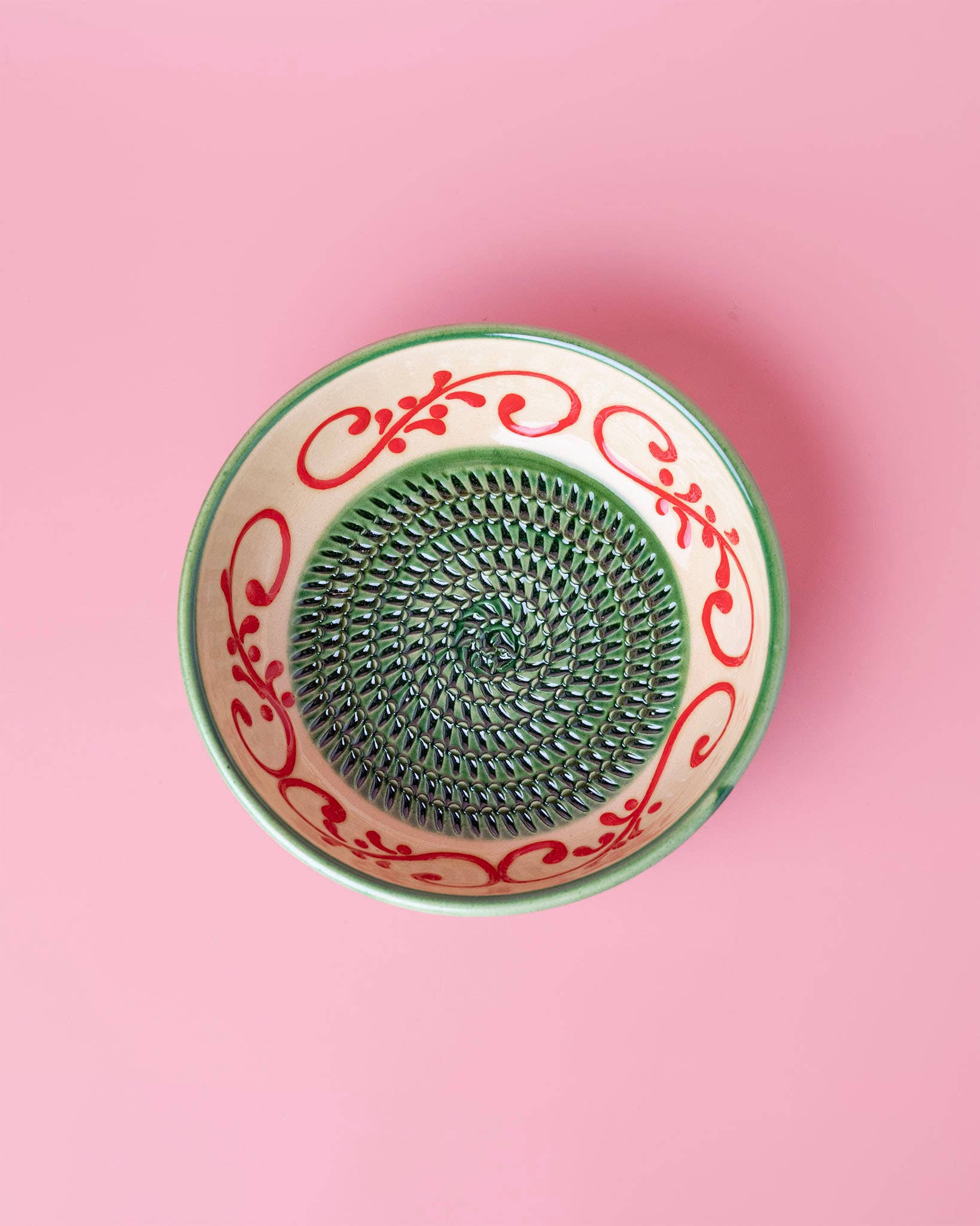 Spaanse keramische raspkom middelgroot - 15 cm - Alhambra (met doosje)