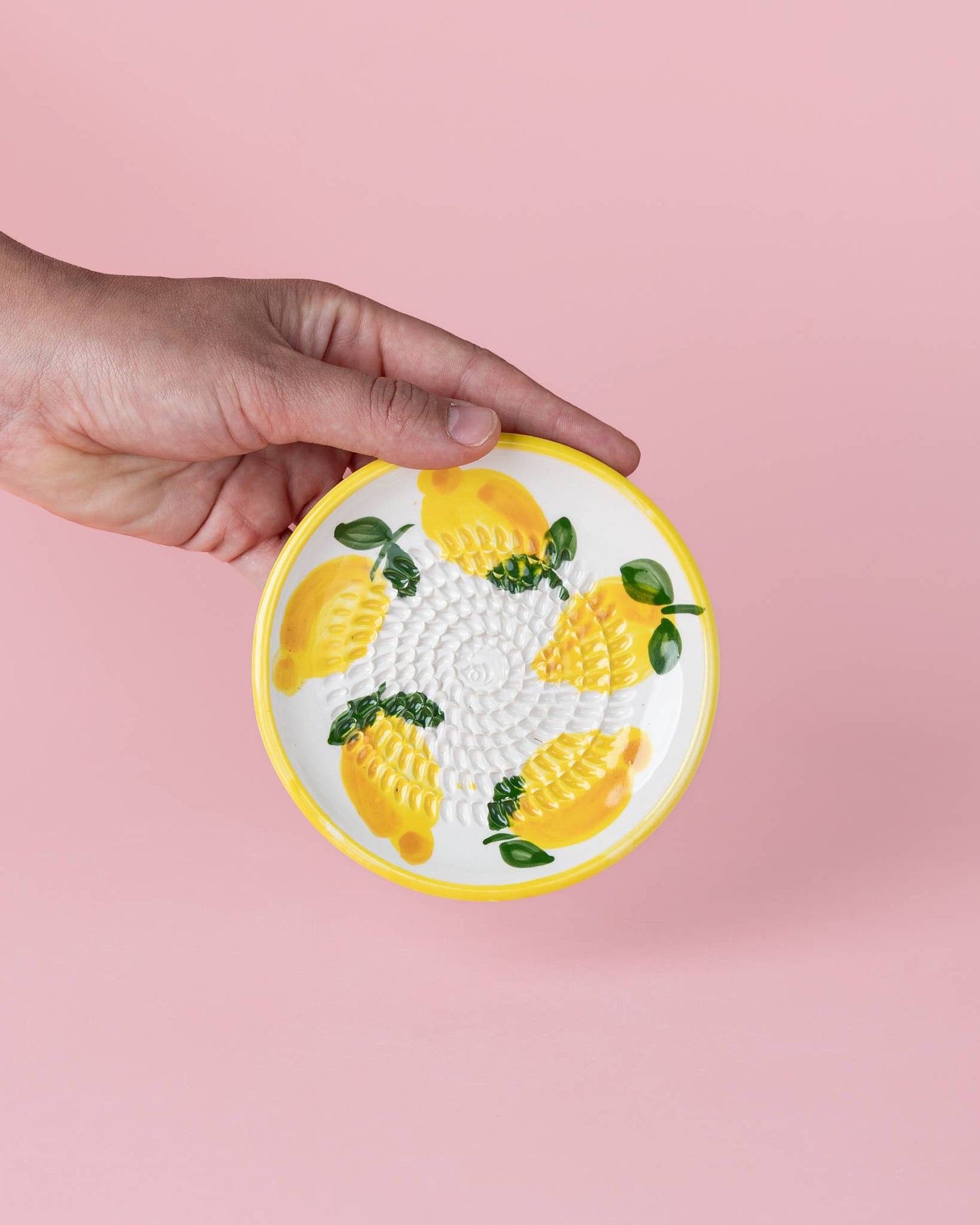 Spaans keramisch raspbord klein- Limone (met verpakking)