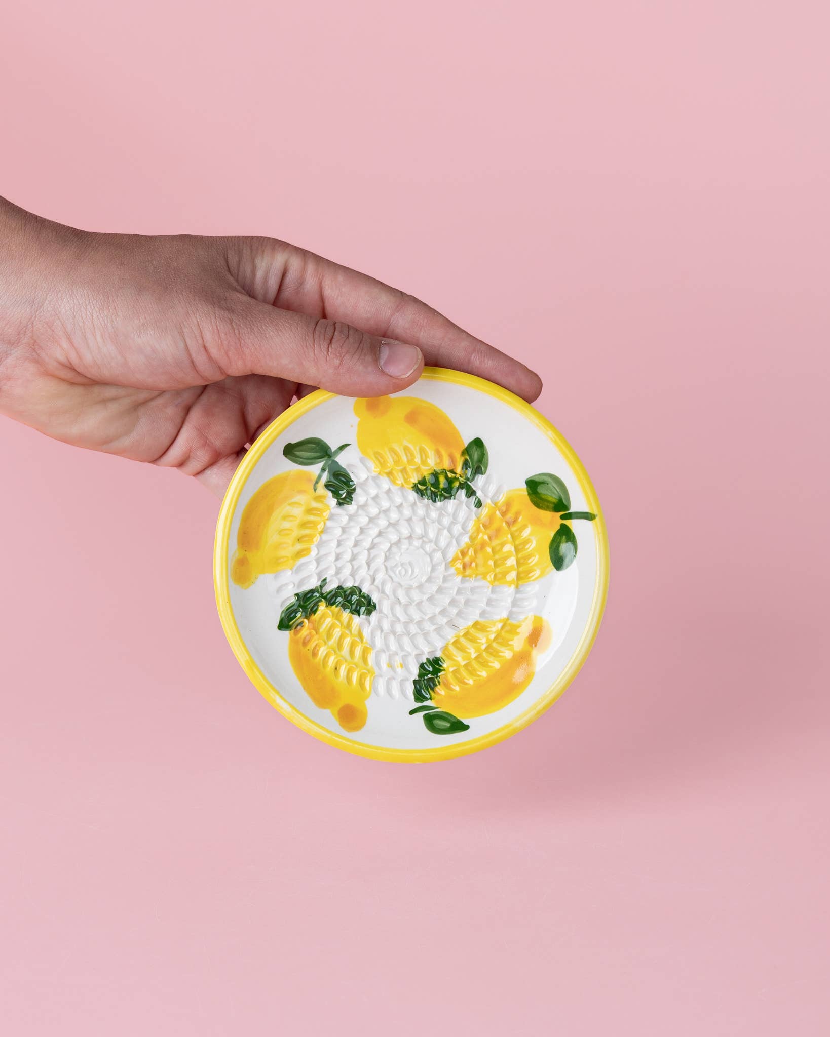 Spaans keramisch raspbord klein- Limone (met verpakking)
