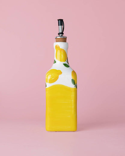 Spaanse keramische oliedispenser 475 ml - Limone