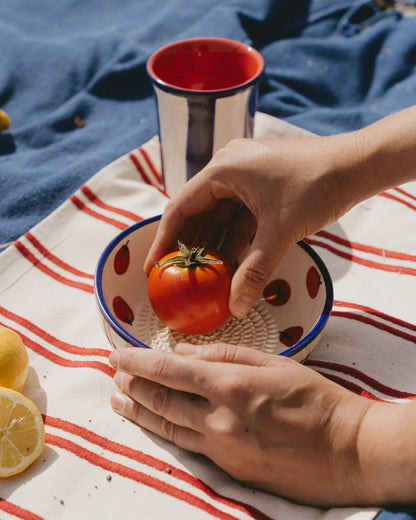 Spaans keramische raspkom middelgroot - Pomodoro (met doosje)