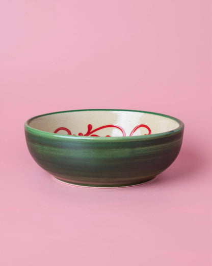 Spaanse keramische raspkom middelgroot - 15 cm - Alhambra (met doosje)