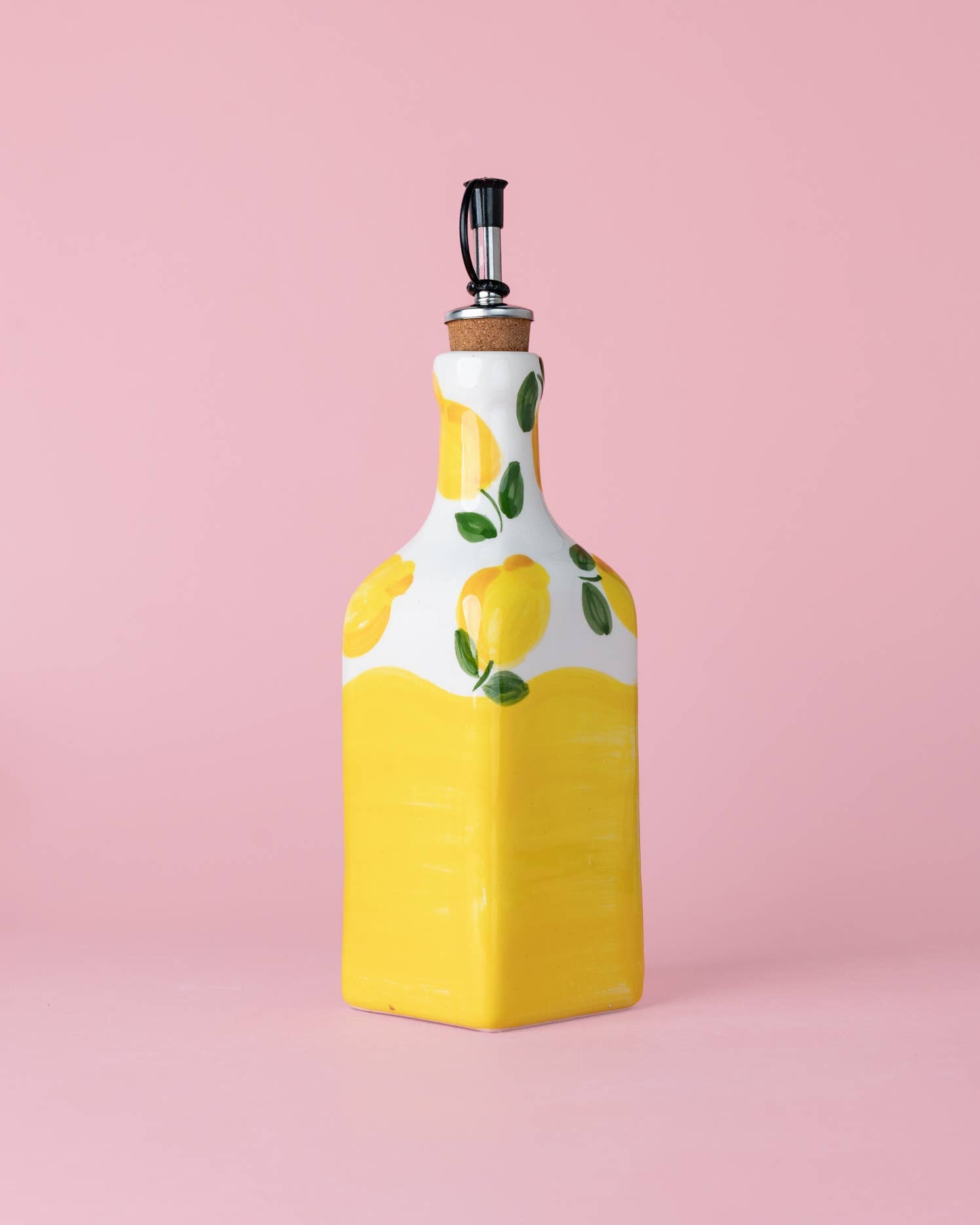 Spaanse keramische oliedispenser 475 ml - Limone