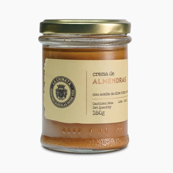 Amandelcrème met extra vierge olijfolie (95% amandel)