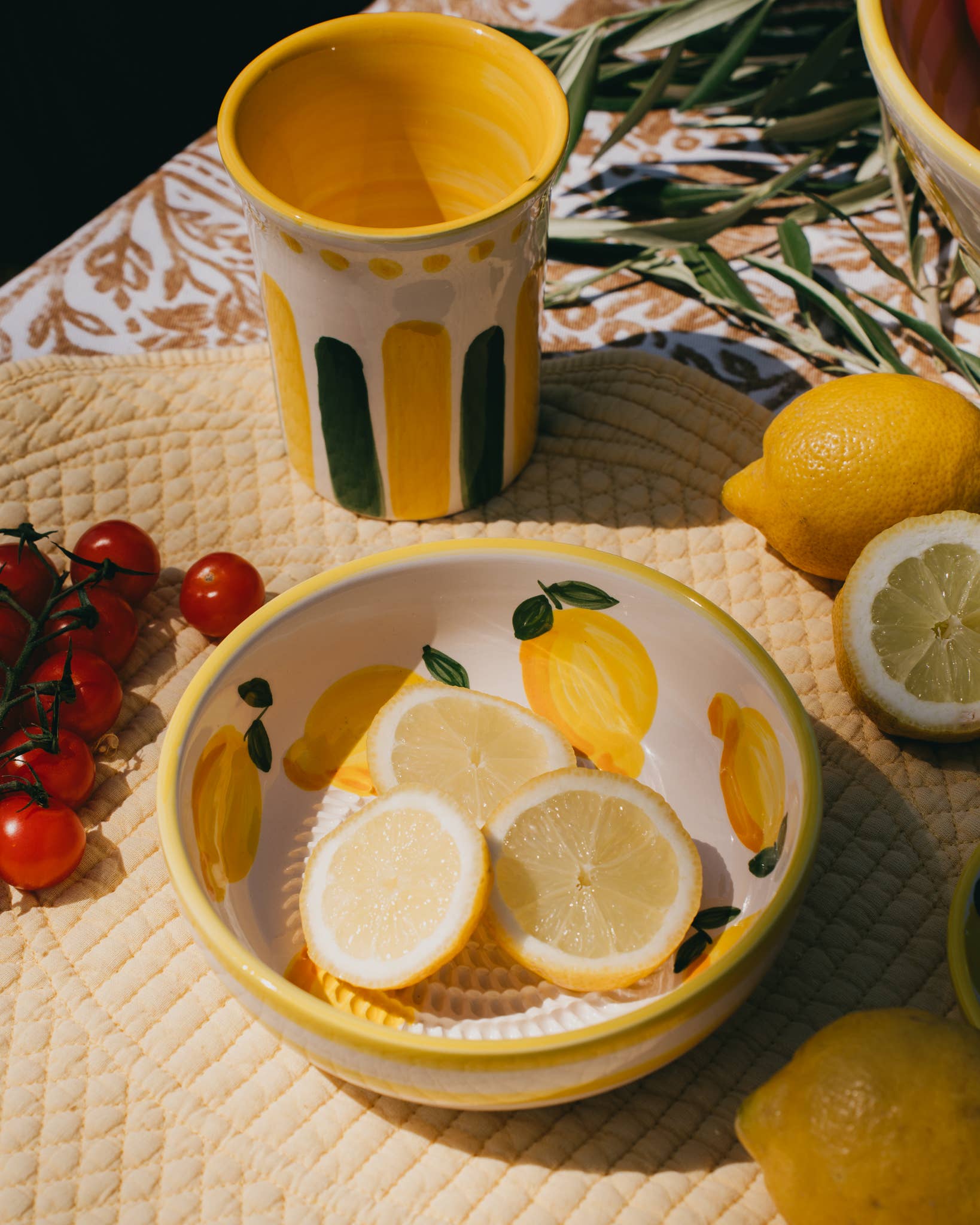 Spaans keramisch raspkom middelgroot - Limone (met verpakking)