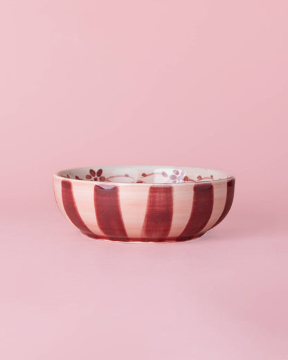 Spaanse keramische raspkom middelgroot 15 cm - Sakura (met doosje)