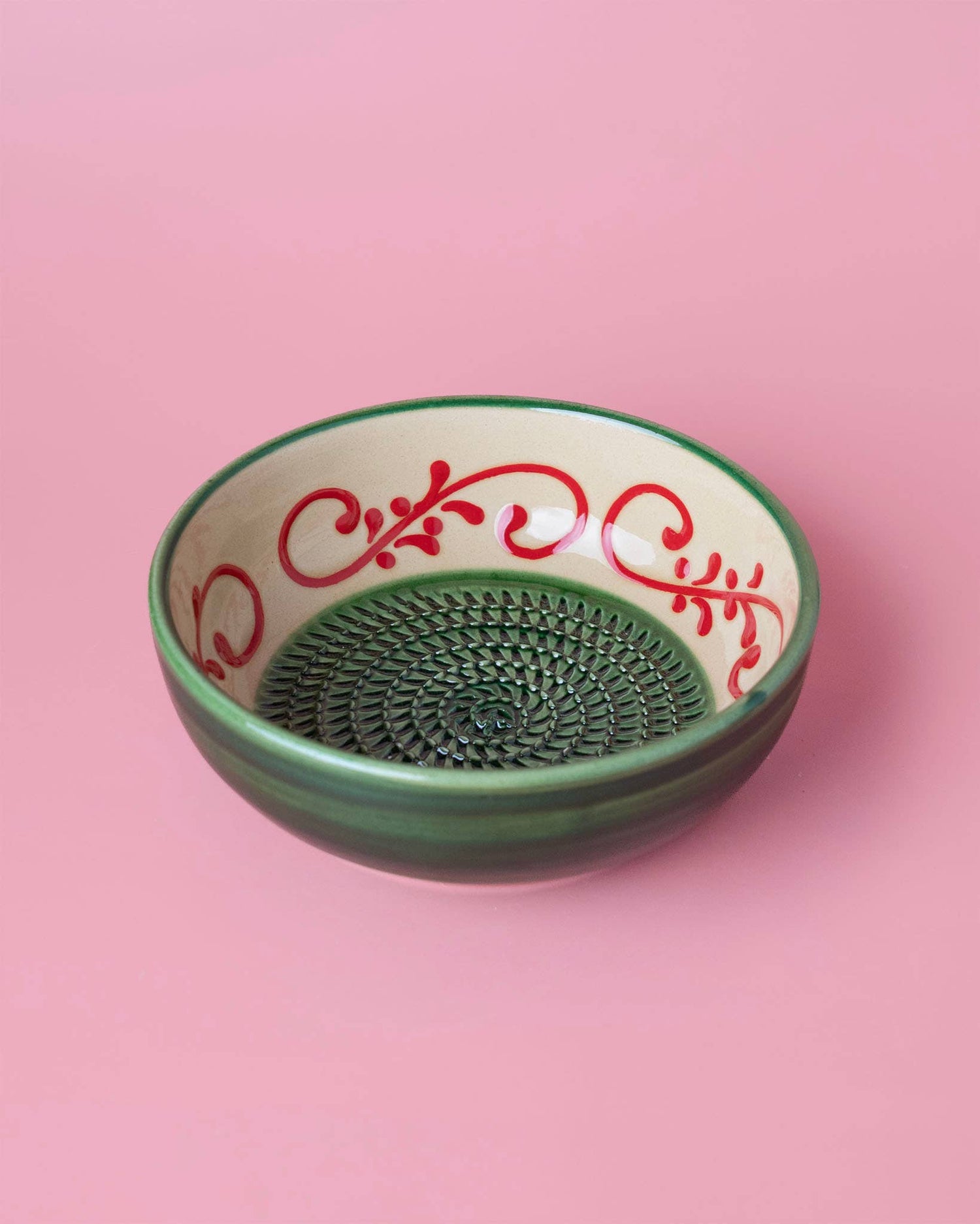 Spaanse keramische raspkom middelgroot - 15 cm - Alhambra (met doosje)