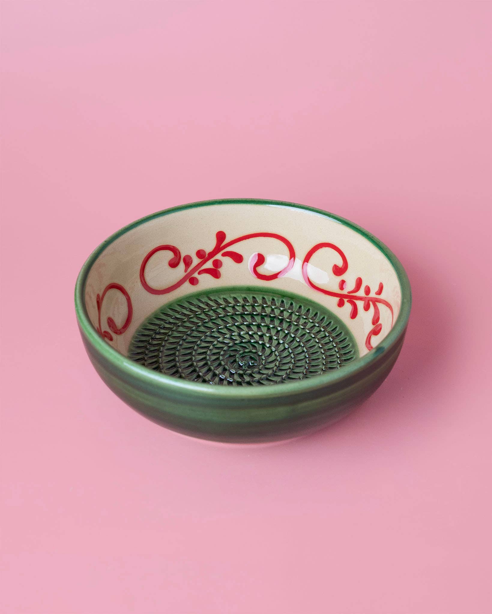 Spaanse keramische raspkom middelgroot - 15 cm - Alhambra (met doosje)