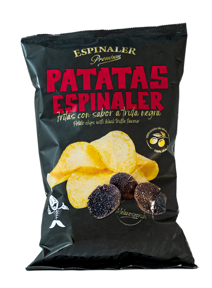 Truffelchips met Zwarte Truffel – Espinaler 100 g