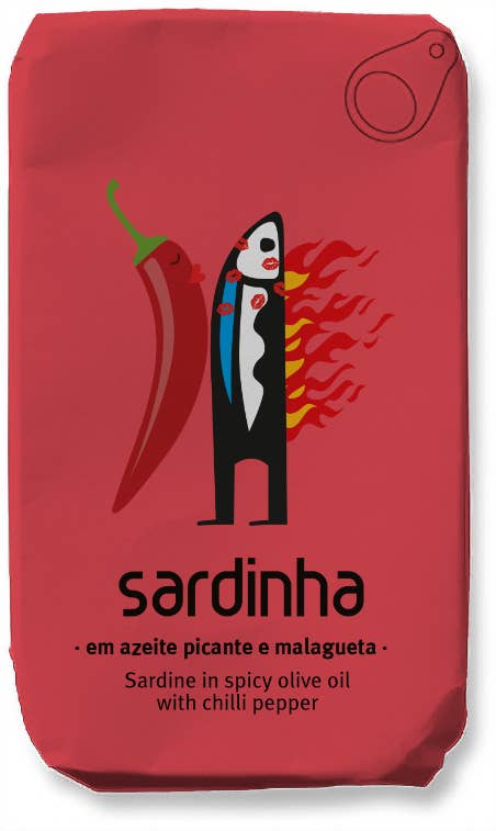 Sardines in Olijfolie met chilipeper