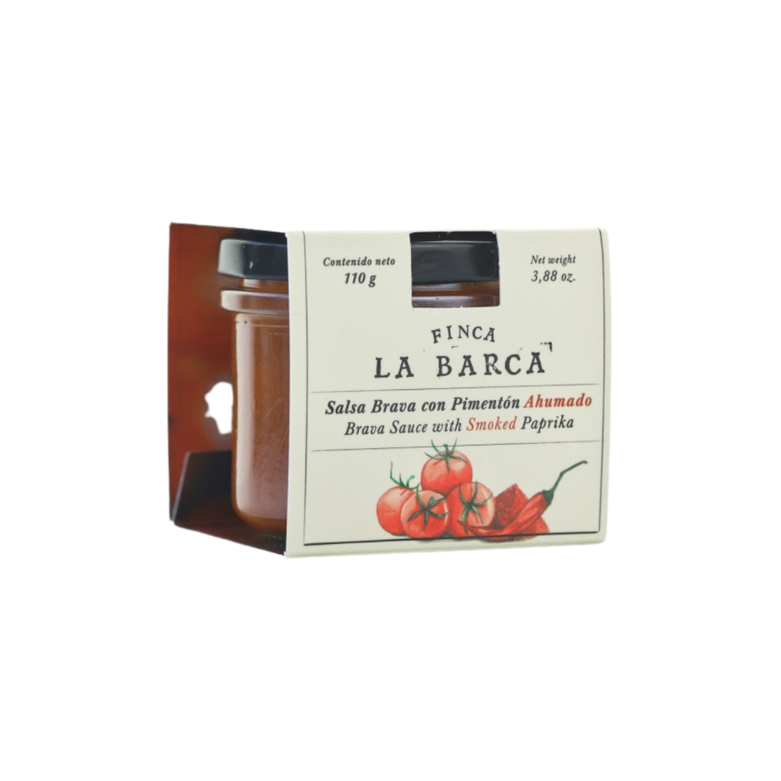 finca la barca salsa brava gerookte paprika