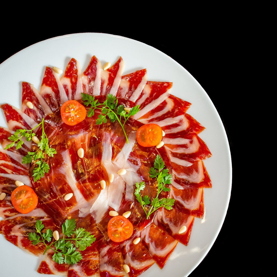 Iberico schouderham – Paleta Iberico handgesneden 100 gram