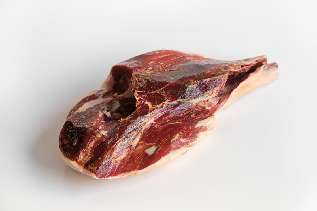 Spaanse ham Gran Reserva Jamon Duroc stuk Ontbeend
