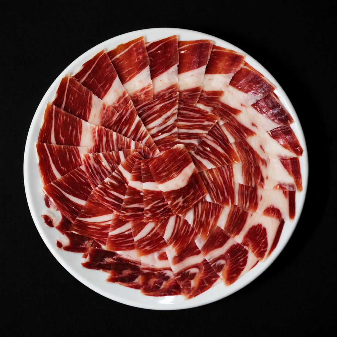 iberico ham handgesneden bord
