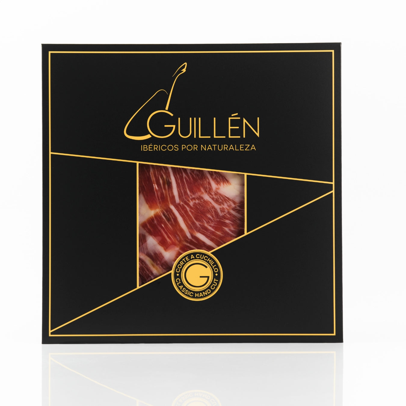 Pata Negra ham Jamon Bellota 100% Iberico 70gr handgesneden