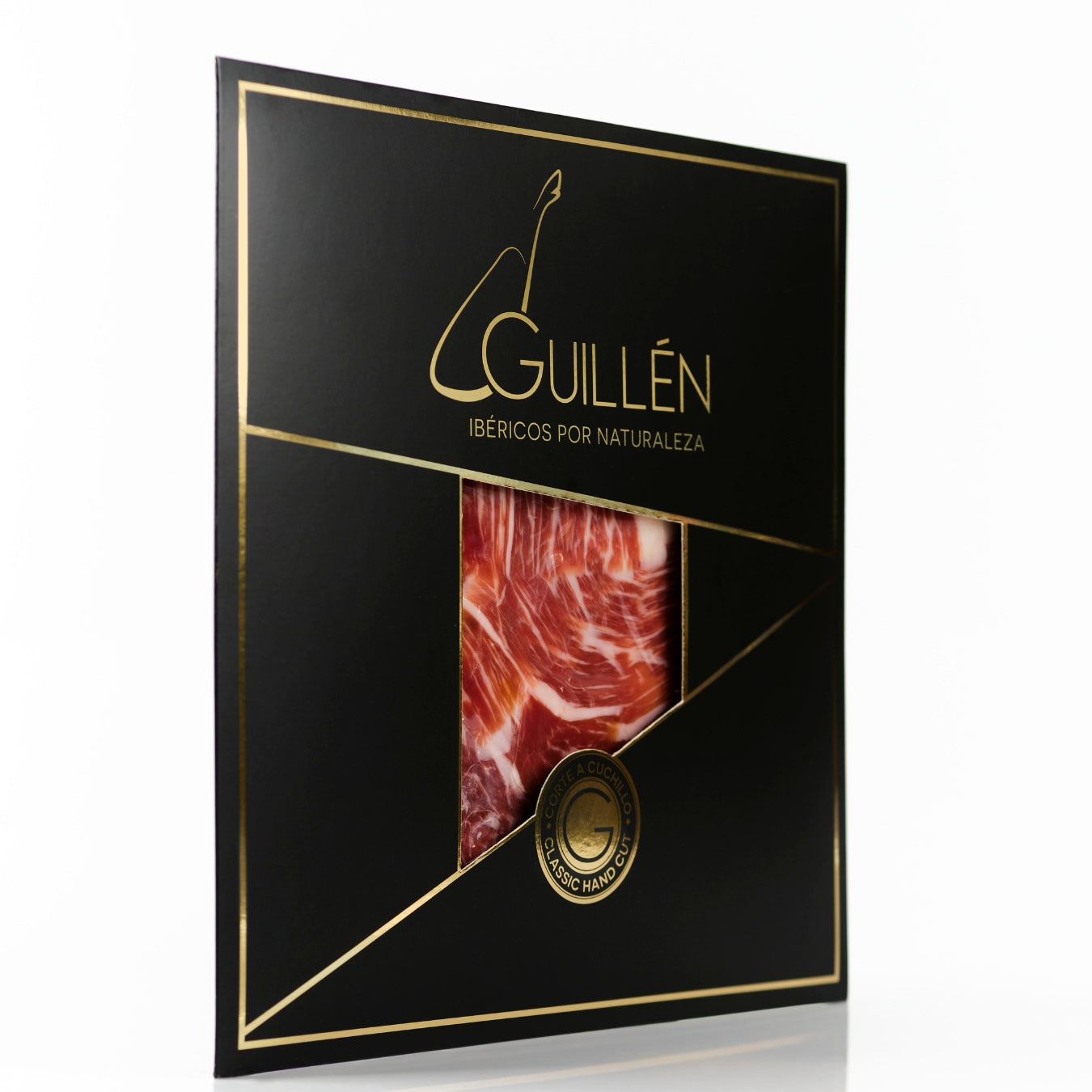 Pata Negra ham Jamon Bellota 100% Iberico 70gr handgesneden