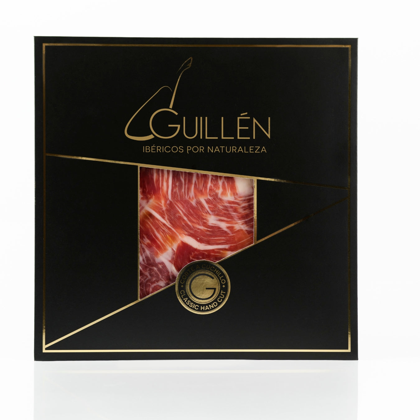 Pata Negra ham Jamon Bellota 100% Iberico 70gr handgesneden