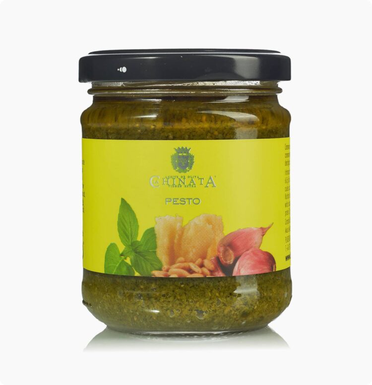 Groene Pesto – Pesto alla Genovese met Extra Vergine Olijfolie