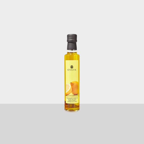 6 x EVOO spiced olive oil in wooden gift box La Chinata