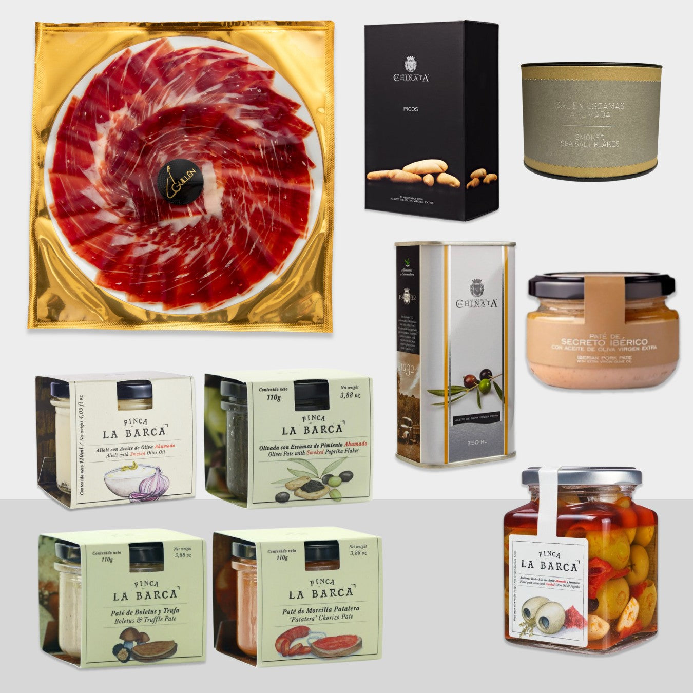 Ibérico Borrelpakket – Spaanse Tapas met Handgesneden Ham